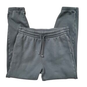 Tna Aritzia Cozy Fleece Boyfriend Joggers Charcoal Grey Sweatpants Medium